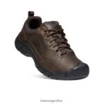 tierra oscura/mantillo calzado KEEN zapato oxford targhee iii T0822B203 hombres - Imagen 3