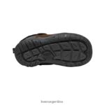 tierra oscura/negro calzado KEEN chukka nudo T0822B980 pequeños niños - Imagen 4