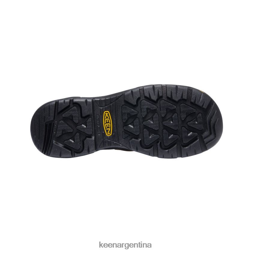 tierra oscura/negro calzado KEEN juneau romeo impermeable (puntera blanda) T0822B364 hombres - Imagen 4