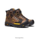 tierra oscura/negro calzado KEEN troya 6" T0822B255 hombres - Imagen 2