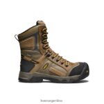 tierra oscura/oro inca calzado KEEN csa davenport 8" T0822B358 hombres