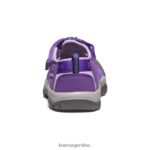 tilandsia violeta/lavanda inglesa calzado KEEN newport h2 T0822B732 pequeños niños - Imagen 5