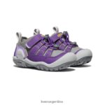 tilandsia violeta/onagra calzado KEEN zapatillas con nudo hueco T0822B891 pequeños niños - Imagen 2