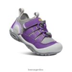 tilandsia violeta/onagra calzado KEEN zapatillas con nudo hueco T0822B891 pequeños niños - Imagen 3