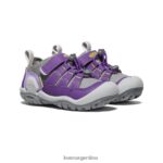 tilandsia violeta/onagra calzado KEEN zapatillas con nudo hueco T0822B909 niños grandes - Imagen 2