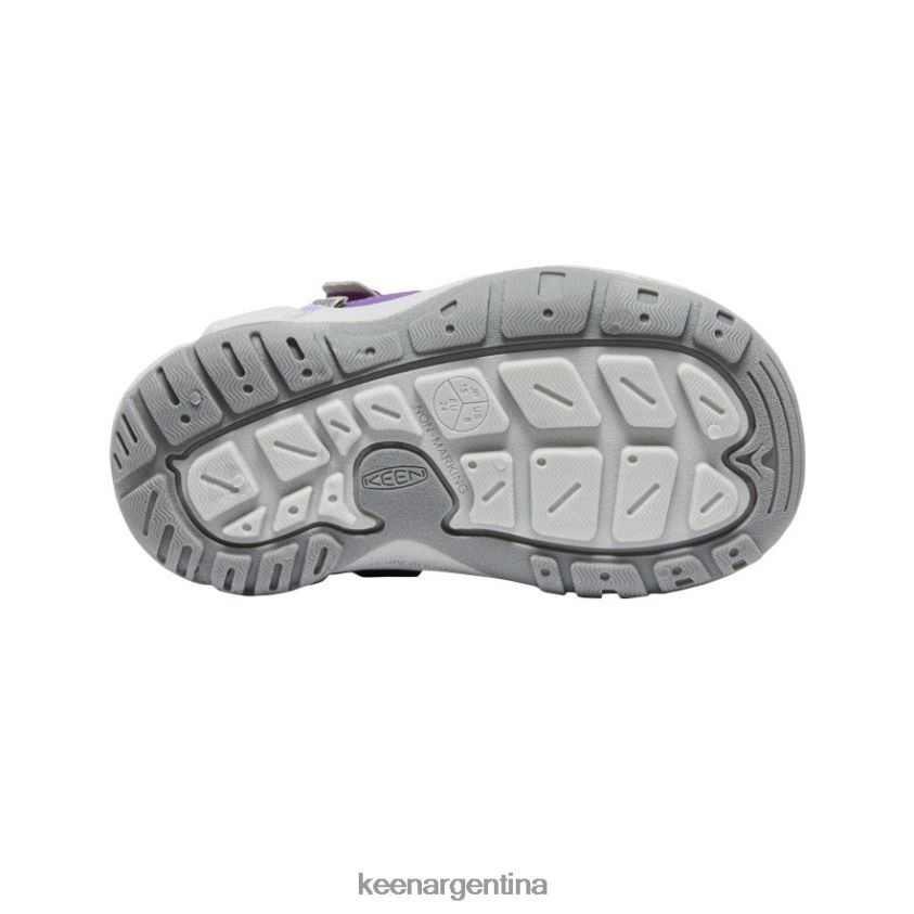 tilandsia violeta/onagra calzado KEEN zapatillas con nudo hueco T0822B909 niños grandes - Imagen 4