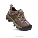 Timberwolf/lavanda inglesa calzado KEEN targhee ii impermeable T0822B542 mujer - Imagen 3