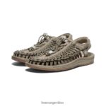 Timberwolf/plaza topo calzado KEEN uneek T0822B114 hombres - Imagen 2