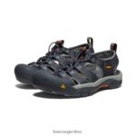tinta china/óxido calzado KEEN newport h2 T0822B53 hombres - Imagen 2
