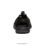 triple negro calzado KEEN newport h2 T0822B414 mujer - Imagen 5