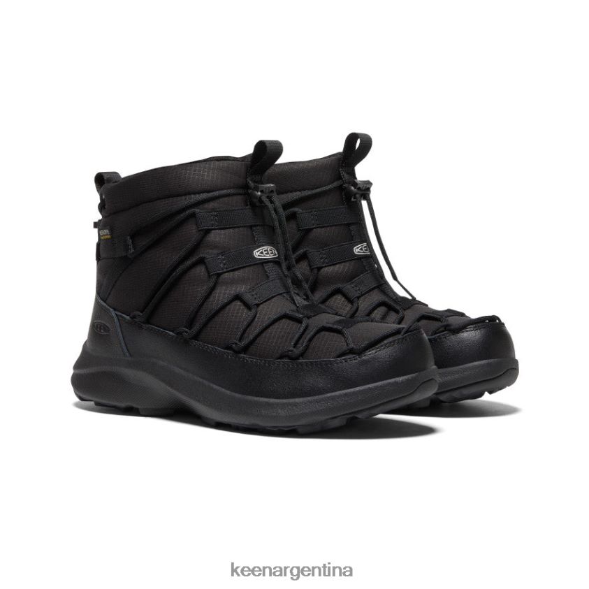 triple negro/negro calzado KEEN chukka uneek snk ii impermeable T0822B624 mujer - Imagen 2