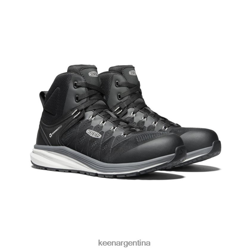 vapor/negro calzado KEEN Vista Energy Mid (puntera de fibra de carbono) T0822B140 hombres - Imagen 2