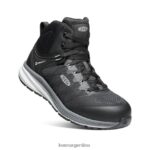 vapor/negro calzado KEEN Vista Energy Mid (puntera de fibra de carbono) T0822B140 hombres - Imagen 3
