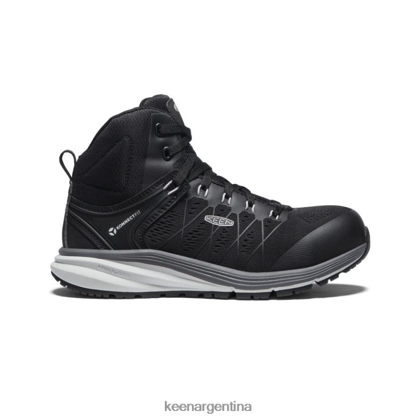 vapor/negro calzado KEEN Vista Energy Mid (puntera de fibra de carbono) T0822B634 mujer - Imagen 1
