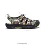 vecinos calzado KEEN newport retro T0822B80 hombres