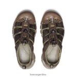verde oliva/cantimplora calzado KEEN newport h2 T0822B44 hombres - Imagen 4