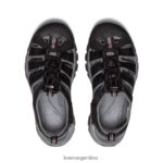 vino negro/frambuesa calzado KEEN newport h2 T0822B404 mujer - Imagen 4