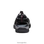 vino negro/frambuesa calzado KEEN newport h2 T0822B404 mujer - Imagen 5
