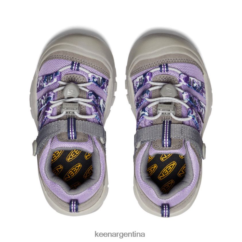 violeta tiza/lluvia calzado KEEN newport h2sho T0822B925 pequeños niños - Imagen 4