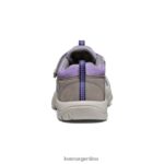violeta tiza/lluvia calzado KEEN newport h2sho T0822B925 pequeños niños - Imagen 5