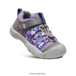 violeta tiza/lluvia calzado KEEN newport h2sho T0822B952 niños grandes - Imagen 3