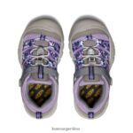 violeta tiza/lluvia calzado KEEN newport h2sho T0822B952 niños grandes - Imagen 4