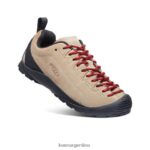 visón plateado calzado KEEN zapatillas de ante jaspe T0822B561 mujer - Imagen 3