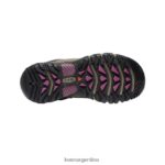 Weiss/Boysenberry calzado KEEN targhee iii impermeable medio T0822B569 mujer - Imagen 4