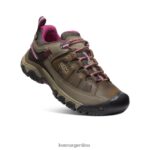 Weiss/Boysenberry calzado KEEN targhee iii impermeable T0822B605 mujer - Imagen 3
