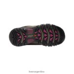 Weiss/Boysenberry calzado KEEN targhee iii impermeable T0822B605 mujer - Imagen 4
